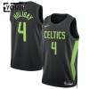 Dres Boston Celtics Jrue Holiday Nike 2024-25 City Edition Crno Swingman - Dječji